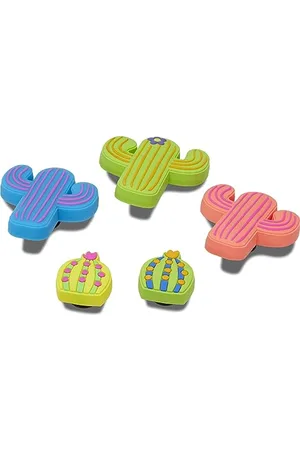 Crocs 5-Pack Nature Jibbitz Shoe Charms, Breloques de Chaussure Unisexe, , Taille Unique