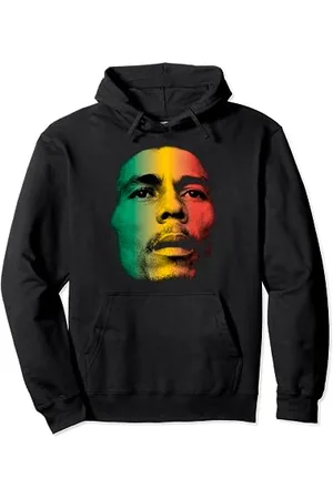 Bob Marley Visage de Sweat à Capuche