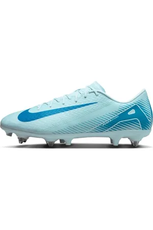 Nike Homme Zoom Vapor 16 Acad SG-Pro AC Soccer Shoe, Glacier Blue/Blue Orbit, 47 EU