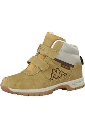 Kappa Mixte enfant Bottes et Bottines classiques, Synthétique, Beige 4141, 25 EU