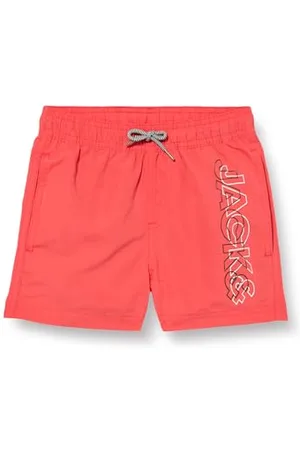 JACK & JONES Jpstfiji Jjswim Double Logo LY Sn Mni Short de Bain, , 5 Ans Garçon