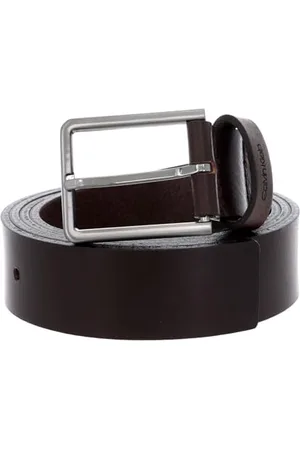 Calvin Klein Ceinture Homme 3.5 cm Essential Belt Ceinture Cuir, , 85 cm
