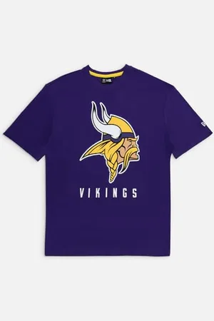New Era NFL Games Slogan T-Shirt surdimensionné Minnesota Vikings True Purple