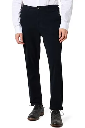 Scotch&Soda Chino en sergé Stretch Teint à la dérive, Night 0002, 29W x 34L Homme
