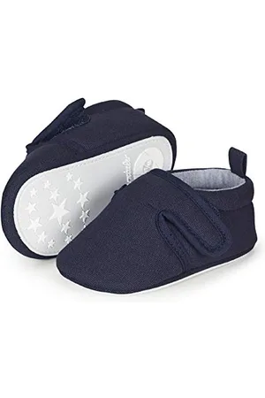 Sterntaler Chaussons premier pas bébé, Bébé marche bébé garçon - Bleu (Marine 5301960), 23/24 EU