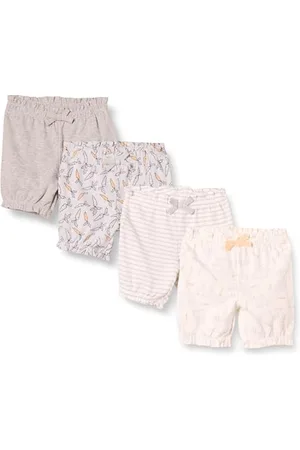 Amazon Shorts Bouffants Bébé Fille, Lot de 4, , 0-3 Mois