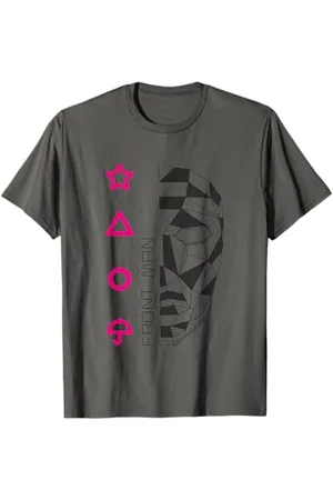 Squid Game Art géométrique de Front Man T-Shirt