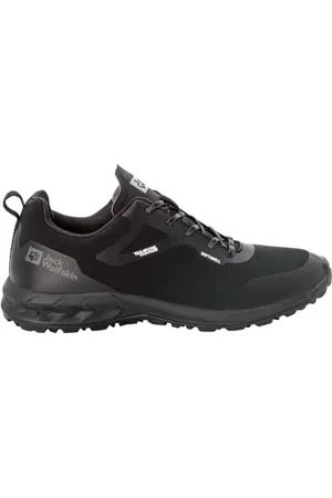 Jack Wolfskin Homme WOODLAND SHELL TEXAPORE LOW M Chaussure de Marche, Phantom / Gris, 47.5 EU