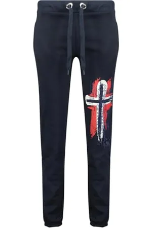 Geographical Norway Pantalon de Jogging Femme Bleu XXL