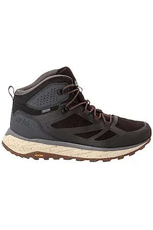 Jack Wolfskin Homme TERRAVENTURE TEXAPORE MID M Chaussure de Trail, Phantom / Gris, 46 EU
