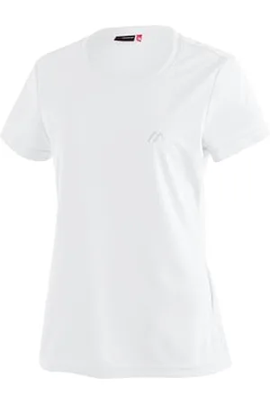 Maier Sports Waltraud, T-Shirt pour Femme, T-Shirt Fonctionnel à col Rond pour la randonnée et Les Loisirs, Technologie dryprotec, Respirant, Puce NFC pour Un Recyclage Facile, , 36