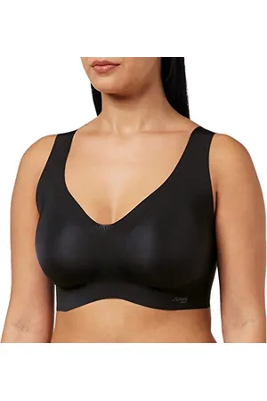 Sloggi Damen Nul Feel Bralette Ex Bustier, Schwarz, L EU