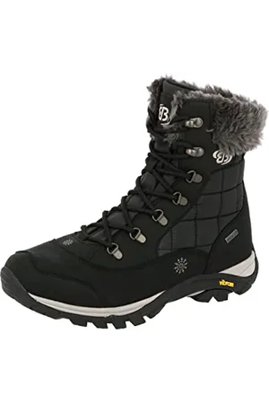BRUTTING Femme Himalaya Bottes de Neige, Noir (Schwarz Schwarz), 42 EU