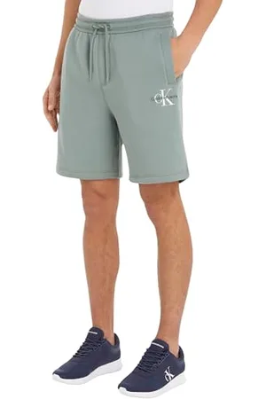 Calvin Klein Jeans Short de Jogging Homme Monologo Short Taille Élastique, , XS