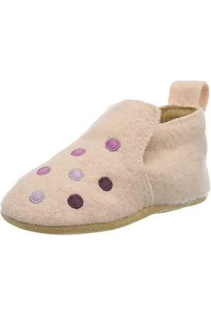 Haflinger Mixte bébé Lauflernschuh Pearl Chaussons, Multicolore (Rose 24), 19 EU