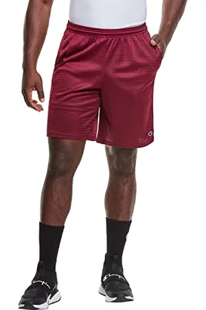 Champion Short long en maille avec poches - rouge - Medium