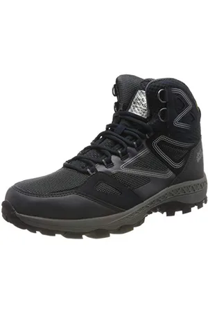 Jack Wolfskin Homme Downhill Texapore Mid M Chaussures extérieur, Dark Blue/Grey, 40 EU