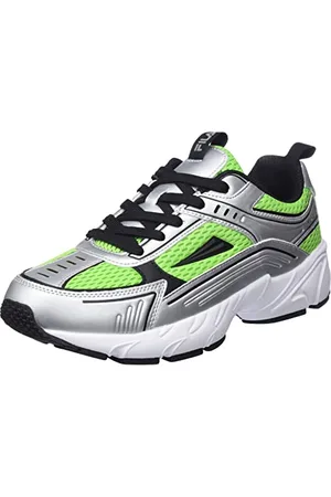 Fila Femme 2000 Stunner Low WMN Basket, Jasmine Green-Silver, 39 EU