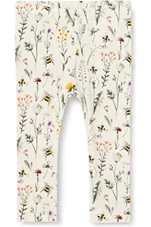NAME IT Legging Nbfhubine, Mélange Peyote, 6 Mois Bébé Fille