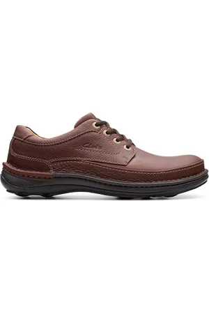 Clarks Nature Three, Chaussures à Lacets Basses pour Homme, , 41.5 EU