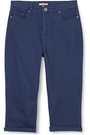 Joe Browns Essentials Stretch Cotton Cropped Skinny Fit Capri Pants Pantalons, , 38 Femme