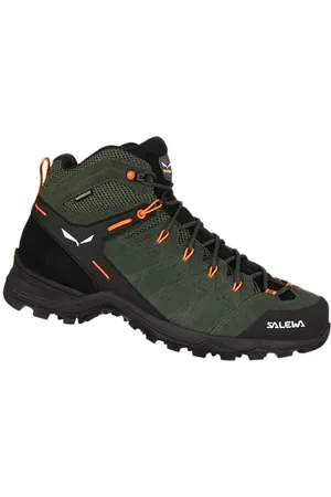 Salewa Alp Mate Mid Bottes de Randonnée Hommes, Noir, 9
