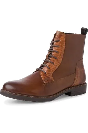 Marco Tozzi Bottines à Lacets pour Femme 2-25102-41 Botte Tendance, , 41 EU