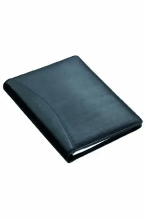 Alassio Benaco 30007-1 Classeur à Anneaux en Cuir Nappa Format A5 env. 23 x 18 x 3 cm