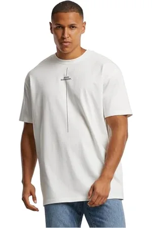 Merchcode Mp0006978-think Different Heavy Oversized Tee T-Shirt, , L Homme