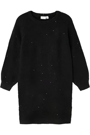NAME IT Nkfsimira Robe en Tricot, , 146 cm Fille
