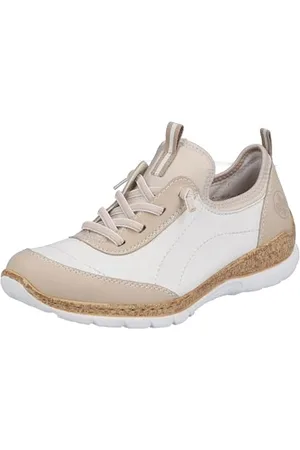 Rieker Femme N4253 Basket, Combinaison Blanche, 36 EU