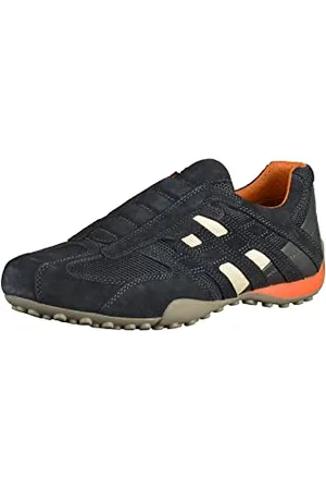 Geox Homme Uomo Snake L Sneakers, Navy, 39 EU