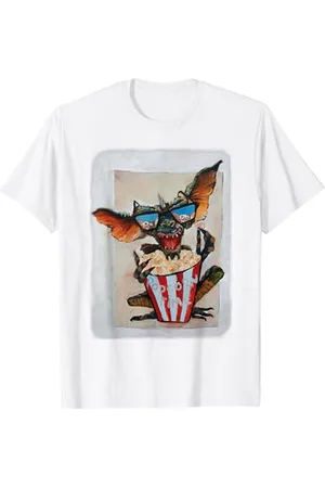 Gremlins WB 100: Popcorn Time With Stripe And Gizmo T-Shirt