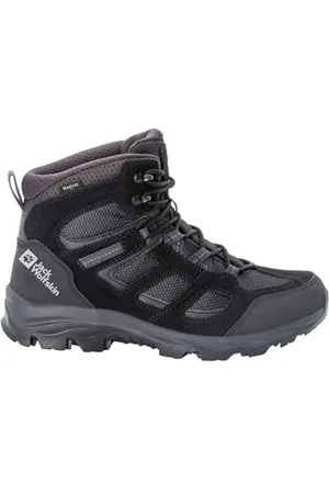 Jack Wolfskin Homme Vojo 3 Texapore Mid M Chaussure de Marche, Noir, 48 EU