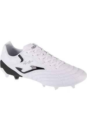 Joma Mixte Aguila Cup Chaussures de Football, Blanc/Noir, 42.5 EU