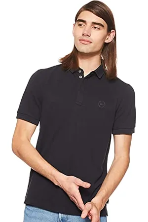 Armani Exchange Small Logo Everyday Polo, (Navy 1510), X-Large Homme