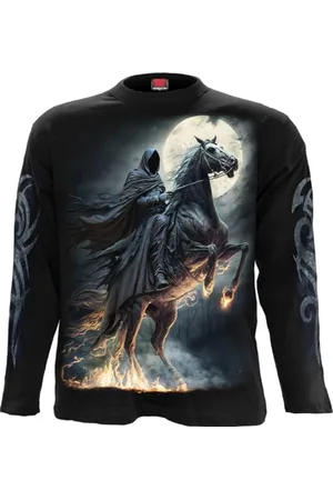 Spiral Shadow Rider Homme T-Shirt Manches Longues XL 100% Coton Regular/Coupe Standard