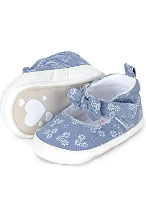 Sterntaler Fille Sandales pour bébé Fleurs Semelle de Mocassin, , 16 EU