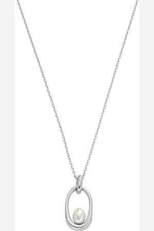 Skagen Collier pendentif avec perle nacrée, pour femme, SKJ1796040