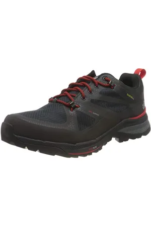Jack Wolfskin Homme Force Striker Texapore Low Chaussure de Marche, Phantom/Red, 42.5 EU