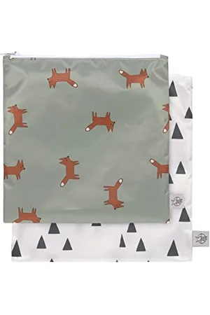 LÄSSIG LÄSSIG Sac de rangement réutilisable Sac à goûter 2 pièces/Snack Bag