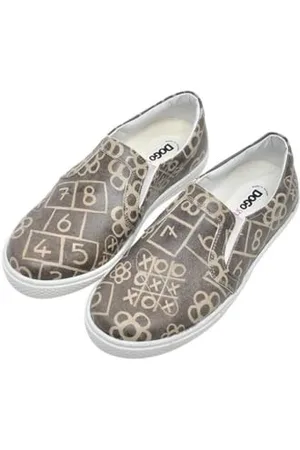 Dogo Lucca Go Outside Unisex Kids Flat Shoes Lightweight Soft Sole Daily Printed Shoes