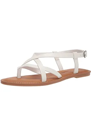 Amazon Sandales à Lanières Décontractées Femme, , 42.5 EU Large