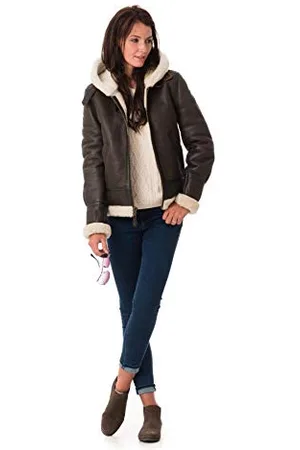 Schott NYC Femme Lcw1257h Blouson Cuir, , S EU
