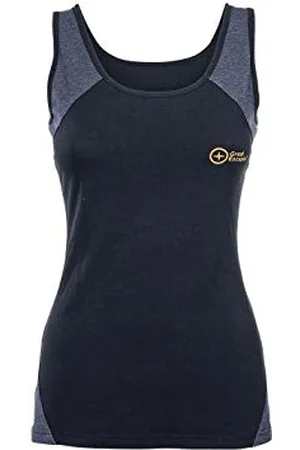 Great Escapes Vulcan Débardeur en Coton élastique pour Femme