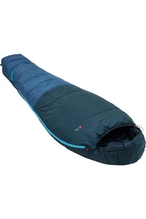 Vaude Kobel Adjust 500 II Syn Sac de Couchage Jeunesse Unisexe, Baltic Sea, Gauche