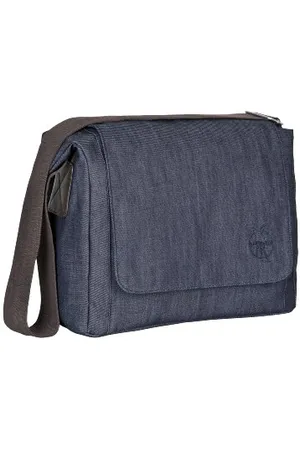 LÄSSIG Sac à langer - Green Label mallette Update bleu denim