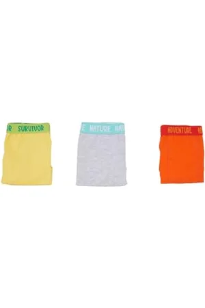 DeFacto Ensemble boxer pour hommes pour enfants - sous-vêtements confortables pour hommes pour garçons