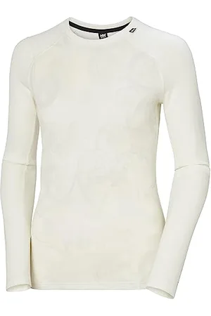 Helly Hansen Aux femmes W Lifa Merino Midw Gra Crew L BLANC
