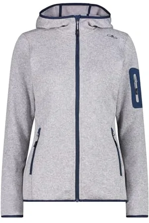 CMP Veste en Knit-Tech pour Femme avec Capuche Fixe, , 56